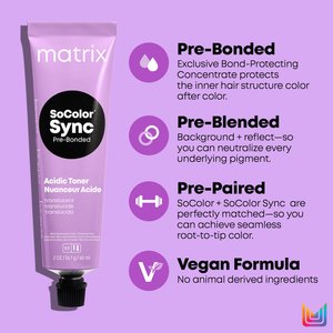 Matrix SoColor Acidic Product Attributes