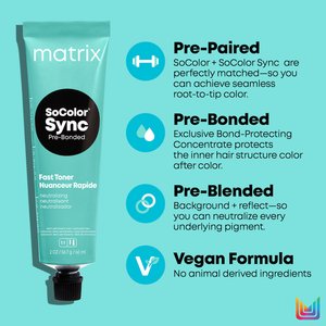Matrix SoColor Fast Product Attributes