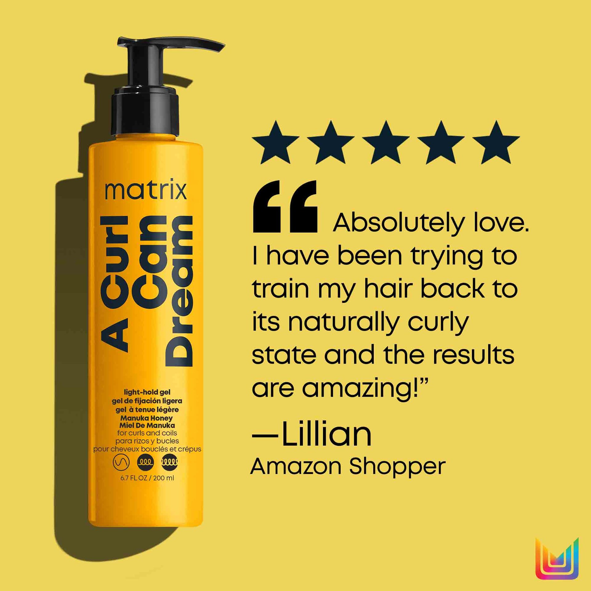 A Curl Can Dream Light Hold Gel | Matrix Australia & New Zealand