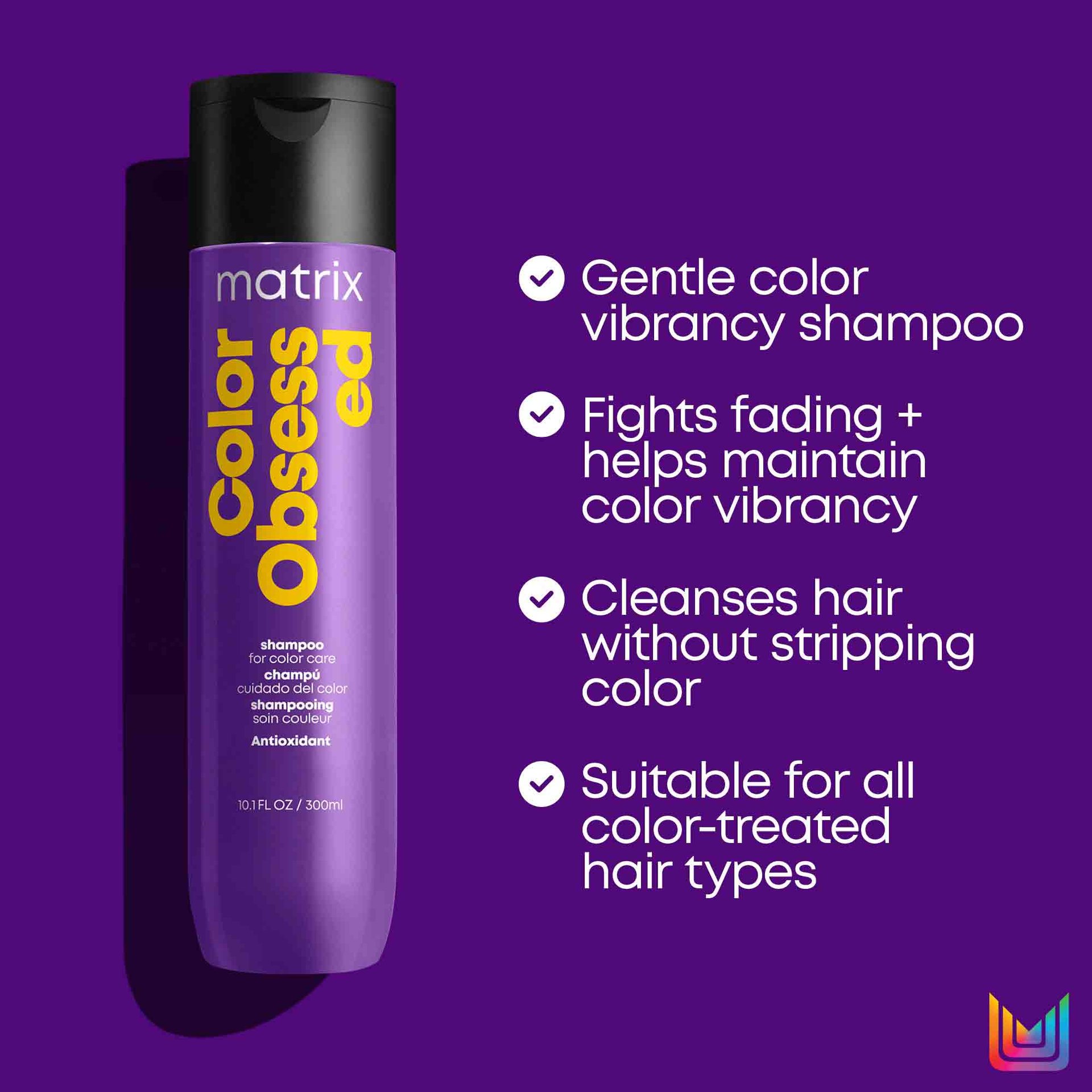Matrix Total Results Color Obsessed Shampoo Texture